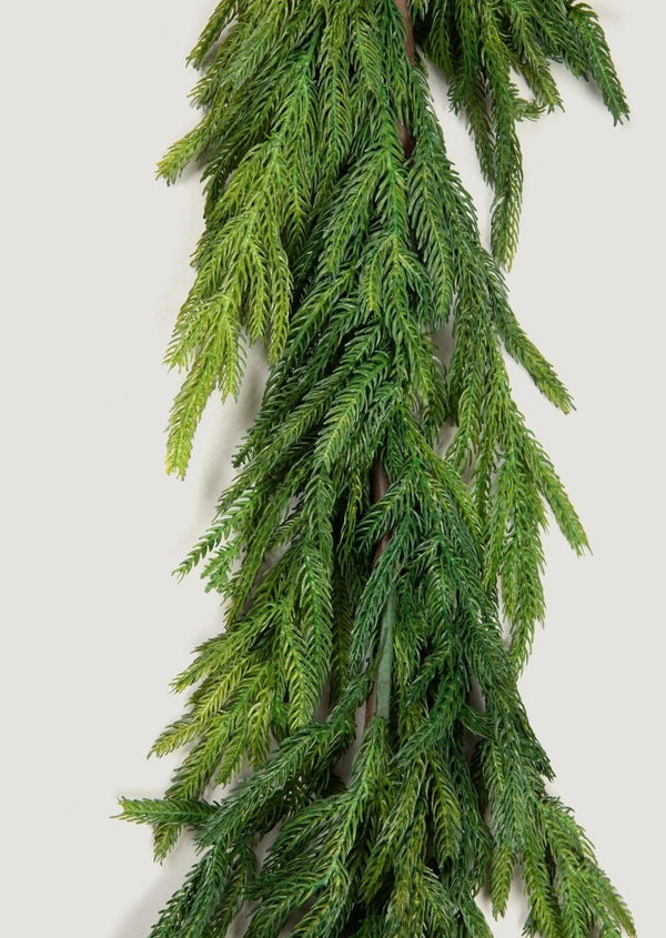 Real Touch Norfolk Pine Garland, 60"