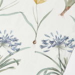 Spring Floral Printed 120" Linen Table Runner