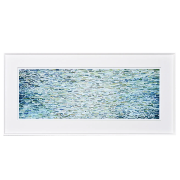 Spring Rain, 55" × 25"