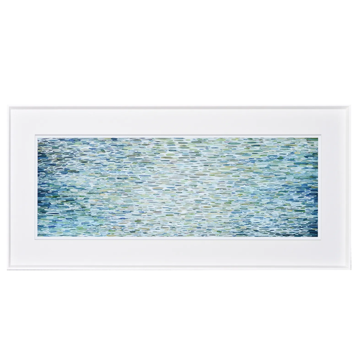 Spring Rain, 55" × 25"