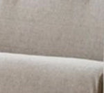 Consul Classic Base Chair and Ottoman, Medium, Daisy Beige/Walnut
