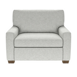 Carson Manual Recliner Chair, Sonata Grey Performance Fabric/Mink