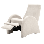 Zephyr Manual Recliner Chair, Juno Oat Performance Fabric