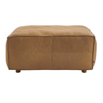 Tanbo Ottoman, Alabama Pecan, 32.7"W x 32.7"D X 16.5"H