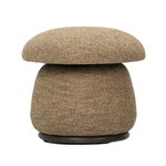 Button 18" Occasional Stool, Sierra Cumin Fabric