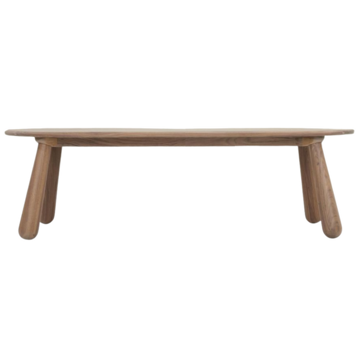 Coco 72" Coffee Table, Walnut