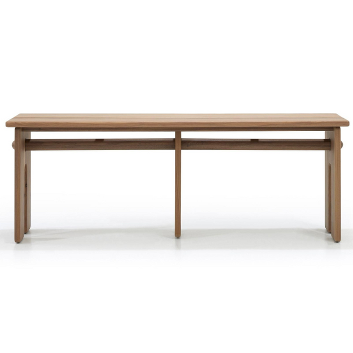 Cadiz 120" Console Table, Walnut, 120"L x 24"D x 40"H