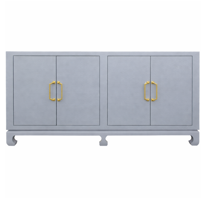 Drayton 4-Door Buffet, Grey, 72"W x 36.25"H x 20"D