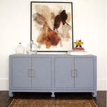 Drayton 4-Door Buffet, Grey, 72"W x 36.25"H x 20"D
