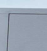 Drayton 4-Door Buffet, Grey, 72"W x 36.25"H x 20"D