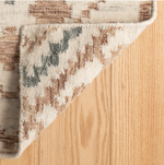 Jelly Roll Sky Handwoven Reversible Wool Rug