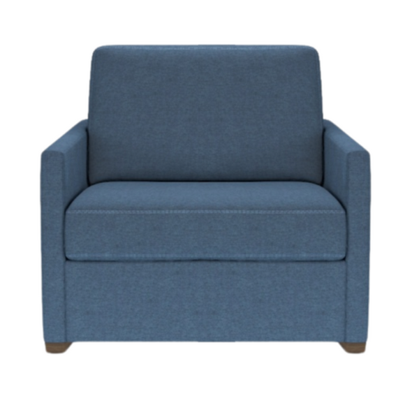 Pearson Today Sleeper Chair, Archer Navy Performance Fabric