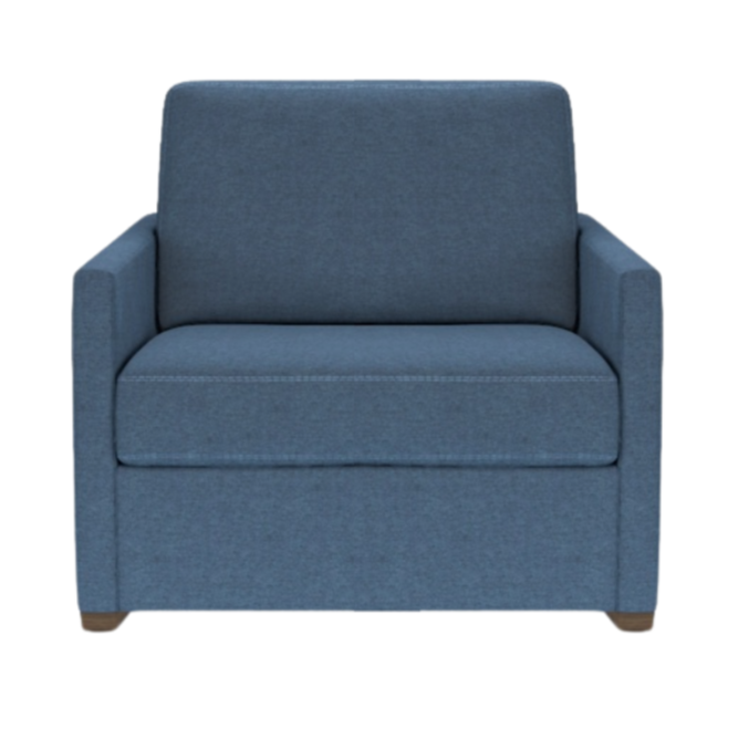 Pearson Today Sleeper Chair, Archer Navy Performance Fabric