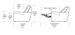 Keystone Leather 2 Seater Power Recline Sofa, Bison White, 84"W