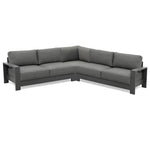 Sky Anthracite L Shape Sectional, 98" x 98"