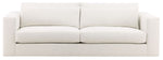 Leone Two Seat Sofa, Identify Ivory Performance Fabric, 100"W