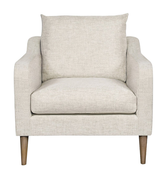 Thea Chair, Jack Linen Fabric/ Flaxen Stone
