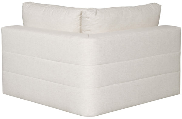 Leone Sectional, Nomad Snow Performance Fabric, 138" x 138"D