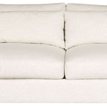 Leone Sectional, Nomad Snow Performance Fabric, 138" x 138"D