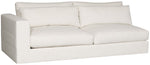 Leone Sectional, Nomad Snow Performance Fabric, 138" x 138"D