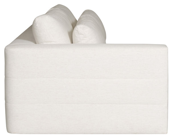 Leone Sectional, Nomad Snow Performance Fabric, 138" x 138"D