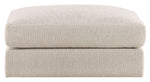 Leone Stocked Bumper, Topper Oatmeal Performance Fabric, 40.5"W x 40.5"D x 19"H