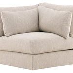 Leone Sectional, Topper Oatmeal Performance Fabric, 138" x 138"D