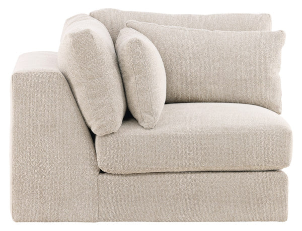 Leone Sectional, Topper Oatmeal Performance Fabric, 138" x 138"D