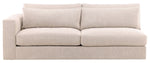 Leone Sectional, Topper Oatmeal Performance Fabric, 138" x 138"D