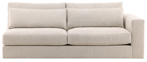 Leone Sectional, Topper Oatmeal Performance Fabric, 138" x 138"D