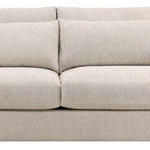 Leone Sectional, Topper Oatmeal Performance Fabric, 138" x 138"D