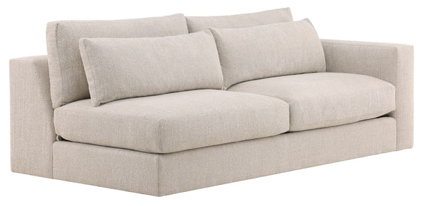 Leone Sectional, Topper Oatmeal Performance Fabric, 138" x 138"D