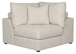 Lucca Sectional, 146.5" x 117", Jingo Twine Performance Fabric