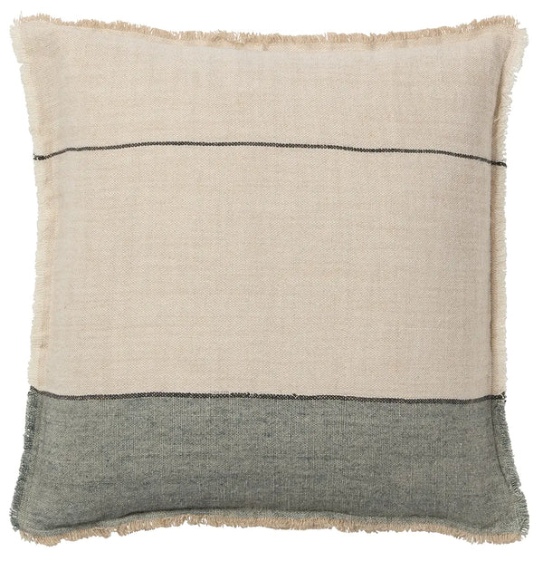 Tanzy Pillow, TAN18, Agave Green, 22" x 22"