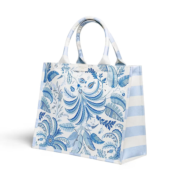 Palm Beach Blue Tote Bag