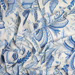 Palm Beach Blue Linen Tablecloth