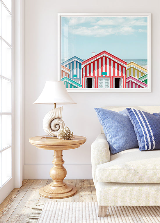 Rainbow Retreats, 30" x 26"