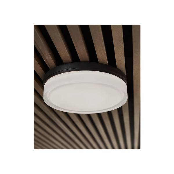 Cirque Large Outdoor Wall/ Flush Mount, Bronze