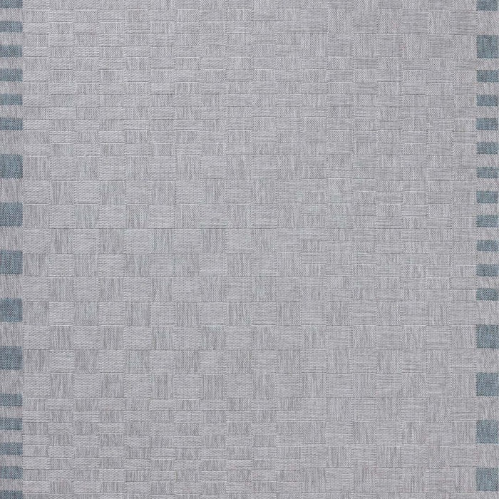 Topanga-07 AL Silver / Blue, Amber Lewis × Loloi