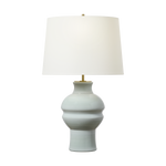Nova Medium Table Lamp - Silk Green, 27.62"H