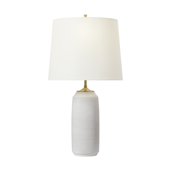 Cato Medium Table Lamp - Natural White, 27.75"H