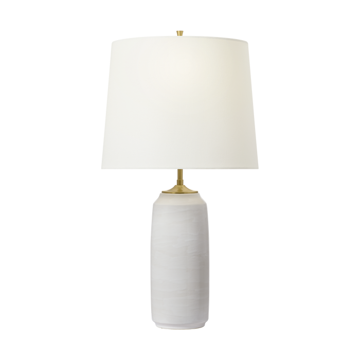 Cato Medium Table Lamp - Natural White, 27.75"H