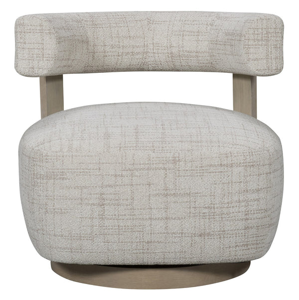 Daydream Swivel Chair, Reynolds Linen