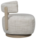 Daydream Swivel Chair, Reynolds Linen