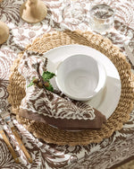 Sicily Tablecloth - Pinecone, 60" x 108"