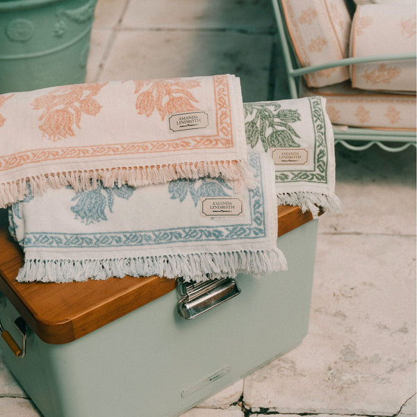 The Beach Towel x Amanda Lindroth - Jaipur Blue