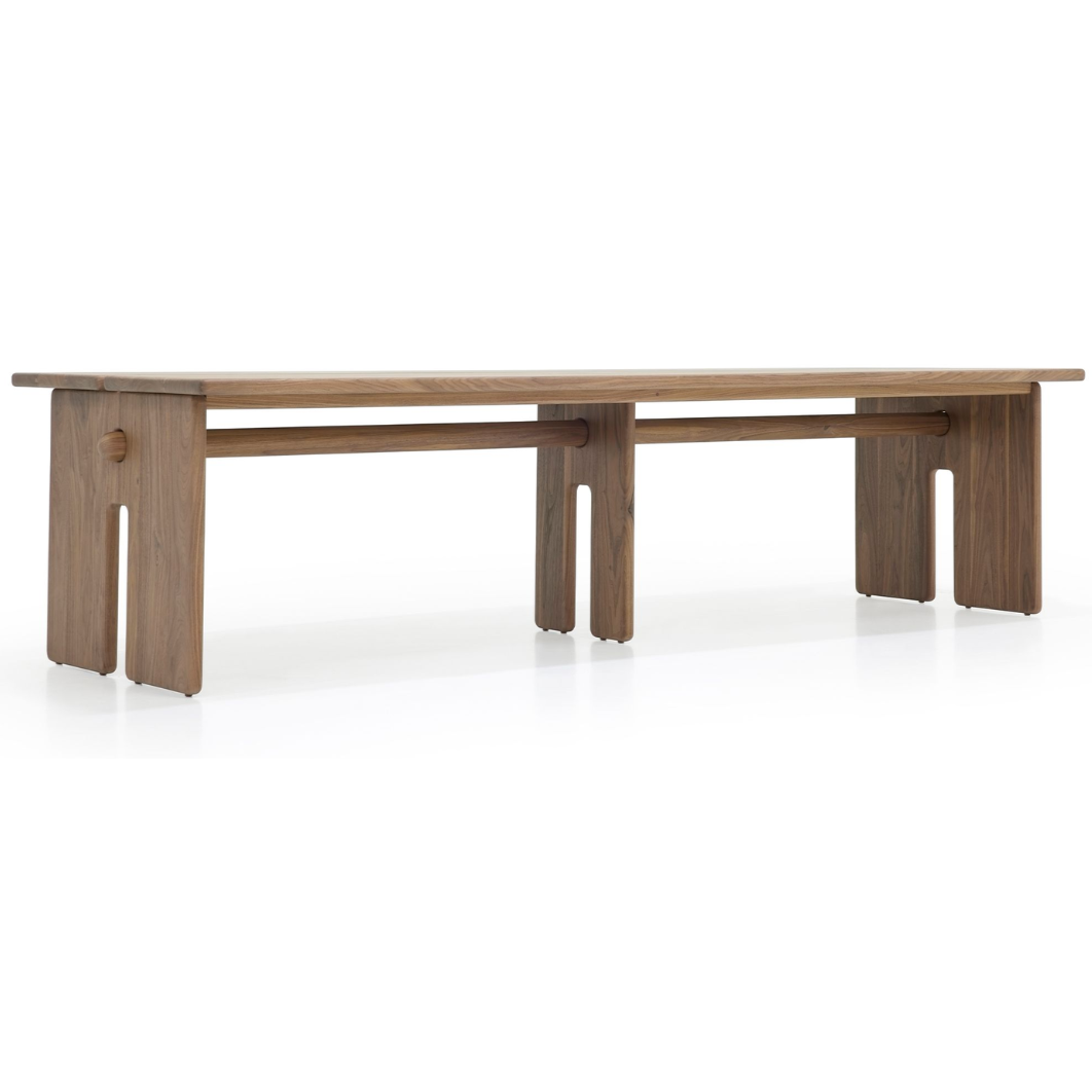 Cadiz 120" Dining Table, Walnut