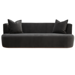 Hamilton Sofa 110", Velvet Banks Charcoal