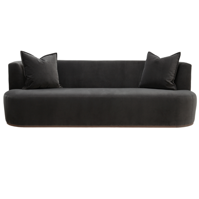 Hamilton Sofa 110", Velvet Banks Charcoal