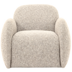 Blake Swivel Chair, Sherpa Natural